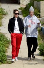 ASHLEY BENSON and CARA DELEVINGNE Out in Los Angeles 03/20/2020