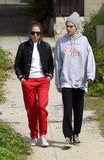 ASHLEY BENSON and CARA DELEVINGNE Out in Los Angeles 03/20/2020