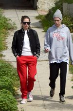 ASHLEY BENSON and CARA DELEVINGNE Out in Los Angeles 03/20/2020