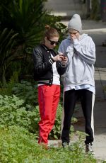 ASHLEY BENSON and CARA DELEVINGNE Out in Los Angeles 03/20/2020