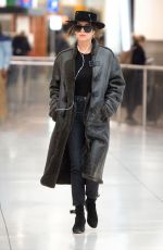 ASHLEY BENSON at JFK Airport in New York 03/05/2020