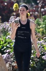 ASHLEY GREENE Leaves a Gym in Beverly Hills 03/05/2020