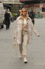 ASHLEY ROBERTS Arrives at Global Radio in Harrow 03/11/2020