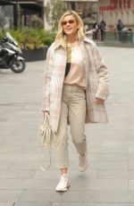 ASHLEY ROBERTS Arrives at Global Radio in Harrow 03/11/2020