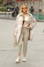 ASHLEY ROBERTS Arrives at Global Radio in Harrow 03/11/2020