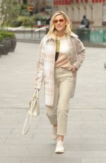 ASHLEY ROBERTS Arrives at Global Radio in London 03/11/2020