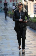 ASHLEY ROBERTS Arrives at Global Radio in London 03/24/2020