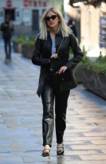 ASHLEY ROBERTS Arrives at Global Studios in London 03/23/2020