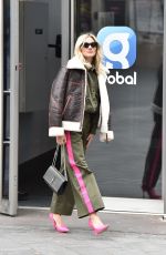 ASHLEY ROBERTS Leaves Breakfast Show in London 03/30/2020