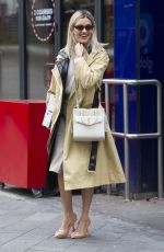 ASHLEY ROBERTS Leaves Global Radio in London 03/18/2020