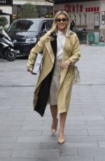 ASHLEY ROBERTS Leaves Global Radio in London 03/18/2020