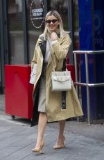 ASHLEY ROBERTS Leaves Global Radio in London 03/18/2020