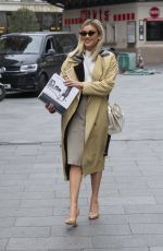 ASHLEY ROBERTS Leaves Global Radio in London 03/18/2020