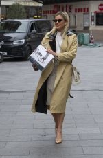 ASHLEY ROBERTS Leaves Global Radio in London 03/18/2020