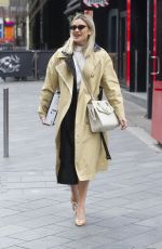 ASHLEY ROBERTS Leaves Global Radio in London 03/18/2020
