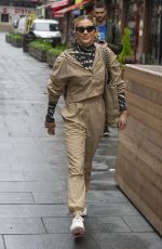ASHLEY ROBERTS Leaves Global Radio in London 03/19/2020