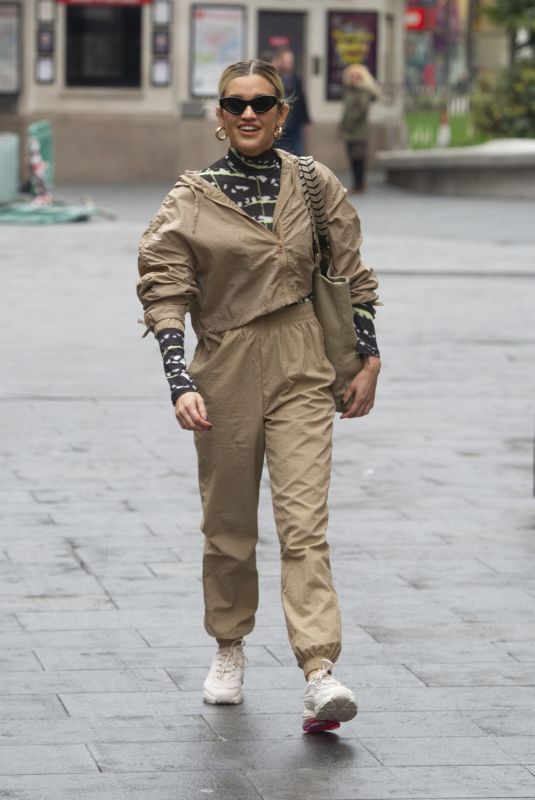 ASHLEY ROBERTS Leaves Global Radio in London 03/19/2020