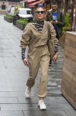ASHLEY ROBERTS Leaves Global Radio in London 03/19/2020