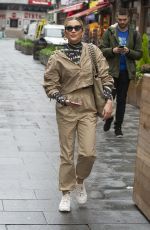 ASHLEY ROBERTS Leaves Global Radio in London 03/19/2020