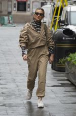 ASHLEY ROBERTS Leaves Global Radio in London 03/19/2020