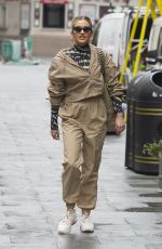 ASHLEY ROBERTS Leaves Global Radio in London 03/19/2020