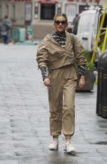 ASHLEY ROBERTS Leaves Global Radio in London 03/19/2020