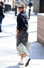 ASHLEY ROBERTS Leaves Heart FM Radio in London 03/27/2020