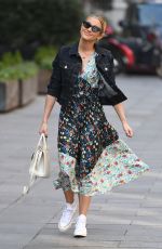 ASHLEY ROBERTS Leaves Heart FM Radio in London 03/27/2020