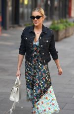ASHLEY ROBERTS Leaves Heart FM Radio in London 03/27/2020