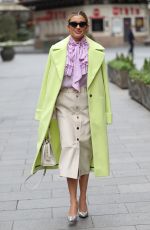 ASHLEY ROBERTS Leaves Heart Radio in London 03/20/2020 