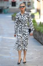 ASHLEY ROBERTS Leaves Heart Radio in London 03/23/2020