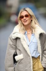 ASHLEY ROBERTS Leaves Heart Radio Show in London 03/31/2020