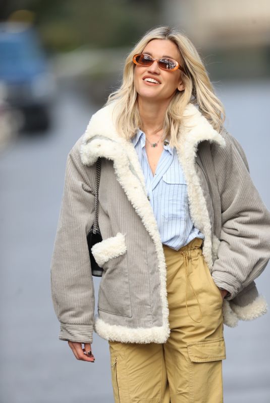 ASHLEY ROBERTS Leaves Heart Radio Show in London 03/31/2020