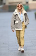 ASHLEY ROBERTS Leaves Heart Radio Show in London 03/31/2020