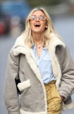 ASHLEY ROBERTS Leaves Heart Radio Show in London 03/31/2020