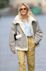 ASHLEY ROBERTS Leaves Heart Radio Show in London 03/31/2020