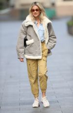 ASHLEY ROBERTS Leaves Heart Radio Show in London 03/31/2020