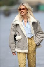 ASHLEY ROBERTS Leaves Heart Radio Show in London 03/31/2020