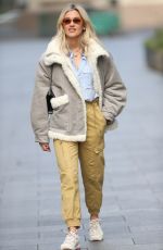 ASHLEY ROBERTS Leaves Heart Radio Show in London 03/31/2020