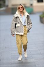 ASHLEY ROBERTS Leaves Heart Radio Show in London 03/31/2020