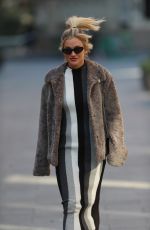 ASHLEY ROBERTS Leaves Iheart Radio in London 03/25/2020
