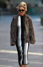 ASHLEY ROBERTS Leaves Iheart Radio in London 03/25/2020
