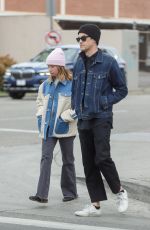 ASHLEY TISDALE and Christopher French Out in Los Angeles 03/20/2020