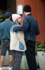 ASHLEY TISDALE and Christopher French Out in Los Angeles 03/20/2020