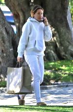 ASHLEY TISDALE Leaves a Restaurant in Los Angeles 03/18/2020