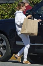 ASHLEY TISDALE Leaves a Restaurant in Los Angeles 03/18/2020