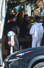 ASHLEY TISDALE Leaves a Restaurant in Los Angeles 03/18/2020