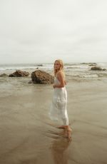 AVA PHILLIPPE at a Photoshoot on the Beach in Miami 2019