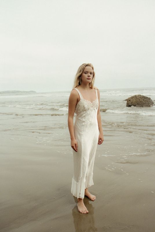 AVA PHILLIPPE at a Photoshoot on the Beach in Miami 2019