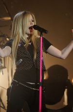 AVRIL LAVIGNE at MTV Live Concert in Paris 03/25/2007